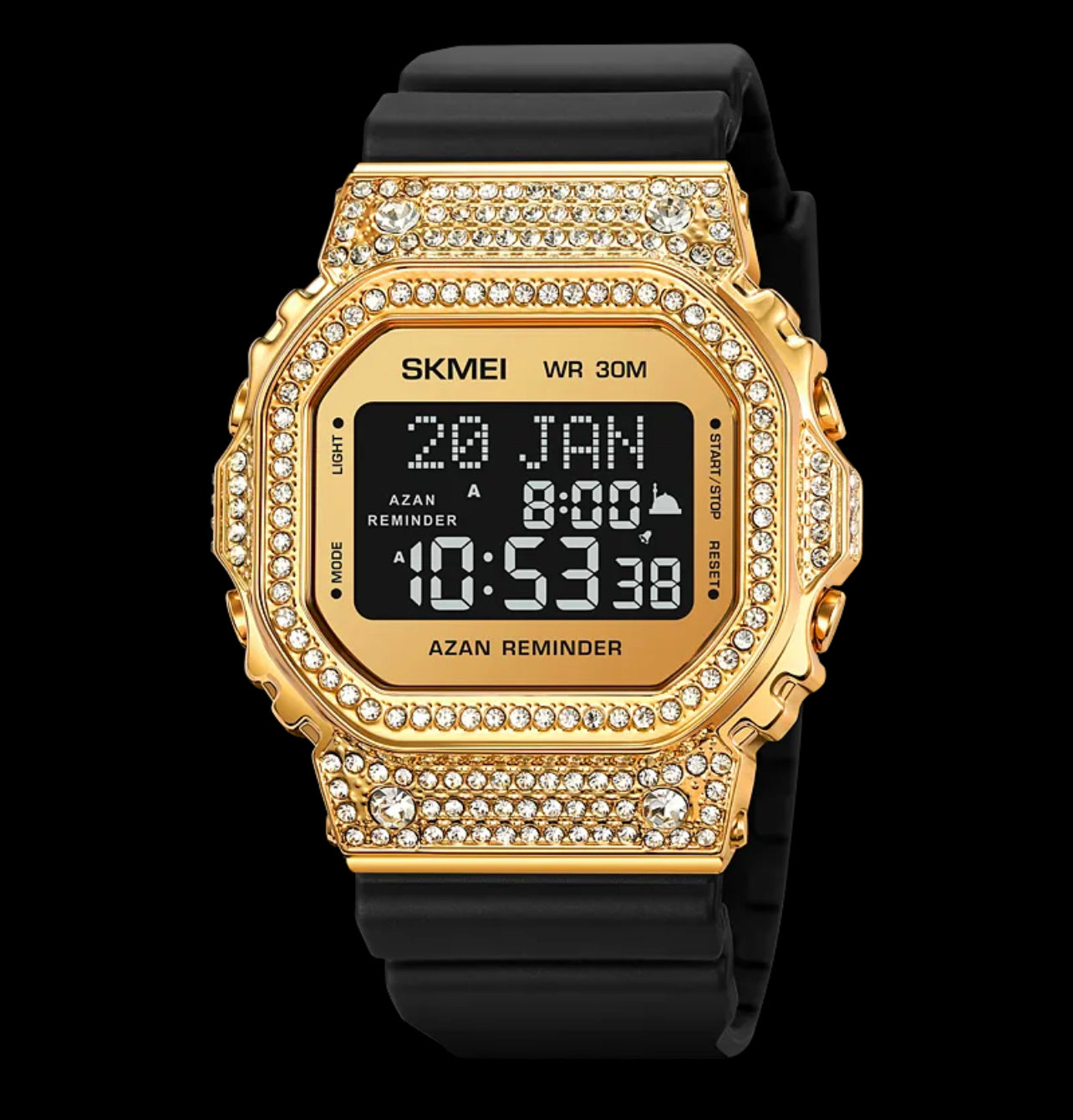 Skmei gold online watch