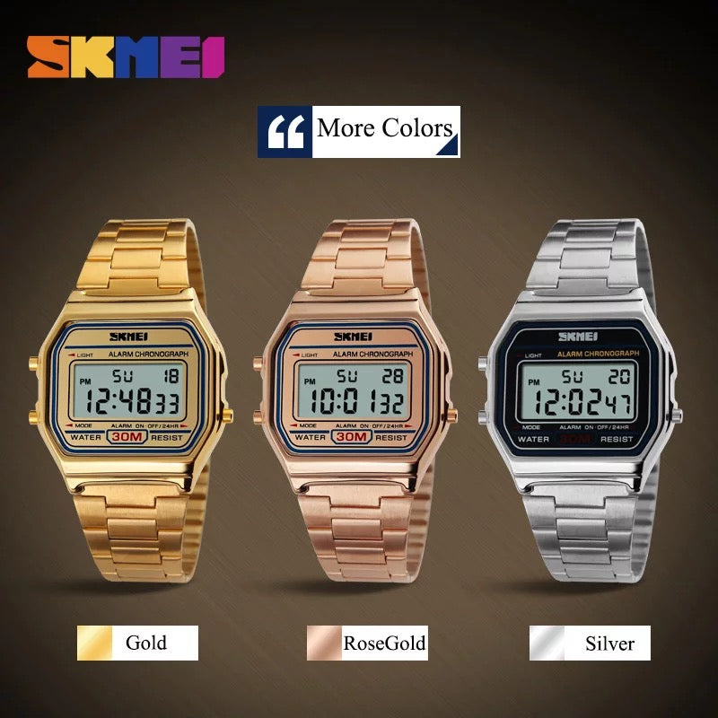 Skmei on sale 1123 gold