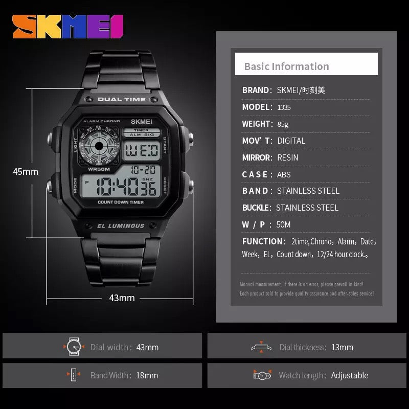 SKMEI Watches 1335