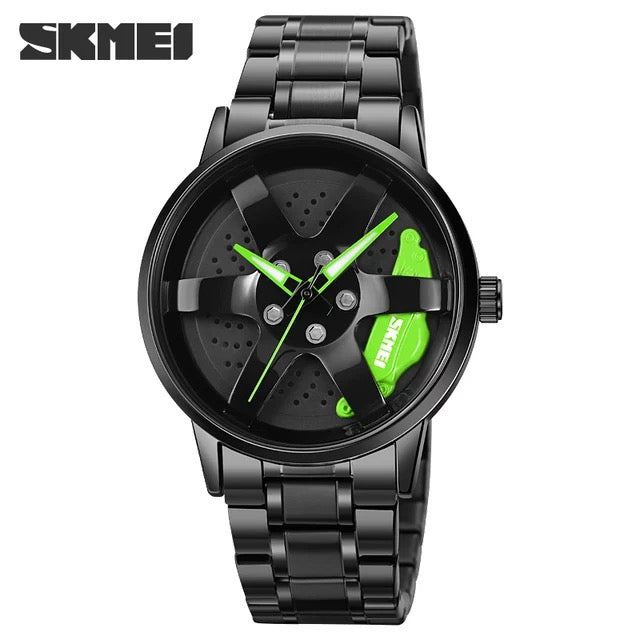 Skmei green watch online